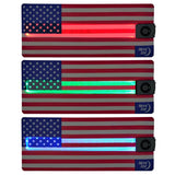 Nite Ize SlapLit Rechargeable LED Drink Wrap - USA or Red Color Options - Disc-O Select / USB-C Rechargeable or with 1 x Included CR2032