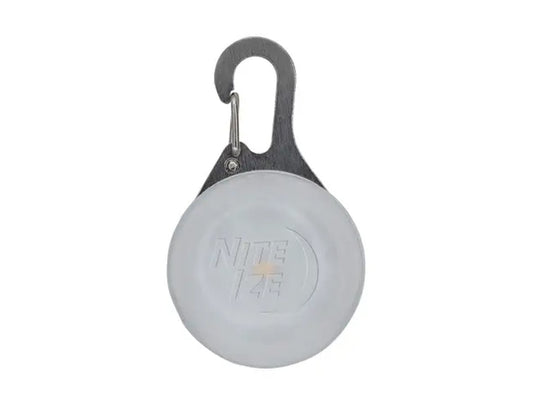 Nite Ize SpotLit Rechargeable Carabiner Light - White
