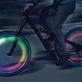 Nite Ize SpokeLit LED Wheel Light for Bikes - 2 Pack - Includes 4 x CR2016s - Disc-O Select (SKL2-07-2R6)