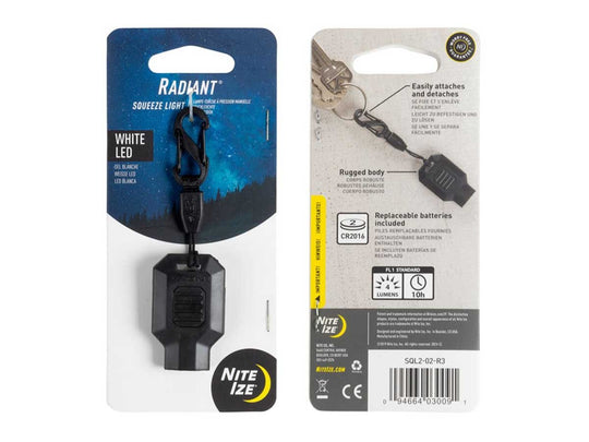 Nite Ize Radiant Squeeze Light LED Key Chain Light