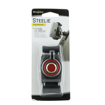Nite Ize Steelie FreeMount / Car Vent Mount Installation Kit for Cell Phones - Fits Phones Between 2.24"" - 3.54"" - Magnetic (STFK-01-R8)