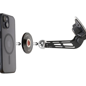 NiteIze Steelie Orbiter Plus Windshield Kit