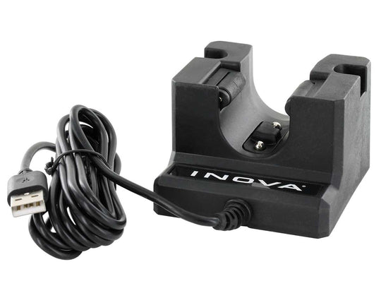 Nite Ize T4R-CR-R4 INOVA LED Flashlight Accessory - USB Charging Cradle - Black