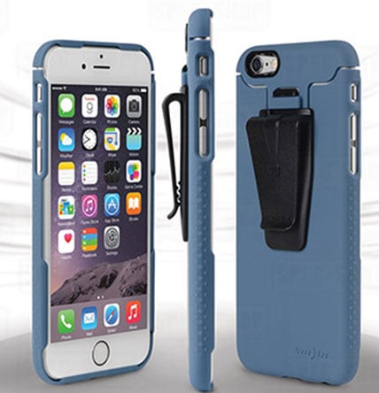 Nite Ize Connect Case for iPhone 6+ - Slate (CNTI6P-27-R8)