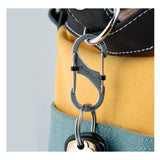 Nite Ize S-Biner SlideLock - Stainless Steel Double-Gated Carabiner with 2 x Sliding Locks - #3 - Stainless (LSB3-11-R6), Black (LSB3-01-R6), Spectrum (LSB3-07-R3)