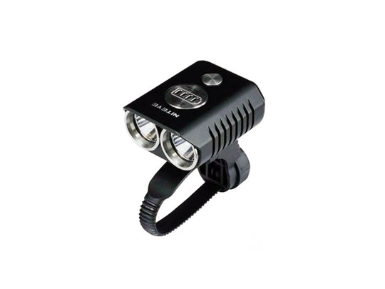 Niteye B20 Dual Bike Light - 2 x CREE XM-L U2 LED - 1200 Lumens - Uses Battery Pack - Black