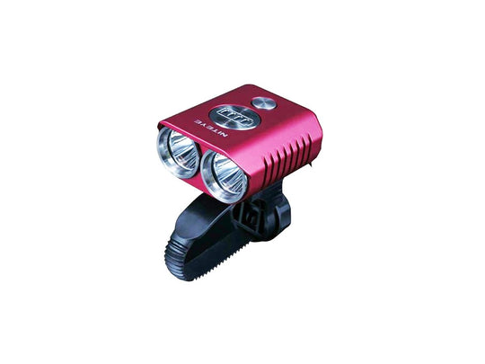 Niteye B20 Dual Bike Light - 2 x CREE XM-L U2 LED - 1200 Lumens - Uses Battery Pack - Red