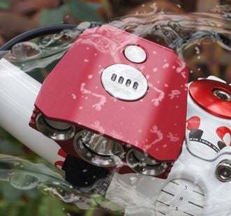 Niteye B30 LED Bike Light - 1000 Lumens - Uses 4 x 18650 - Red