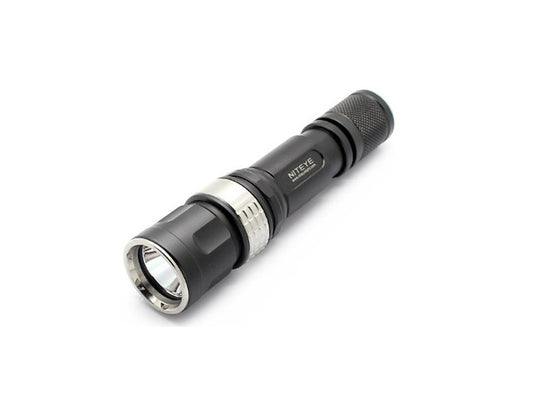 Niteye TF20 LED Flashlight - 480 Lumens - CREE XM-L U2 LED - Runs on 1x 18650 or 2x CR123A batteries (Batteries not Included)