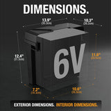 NOCO BG6V Single 6V Battery Box