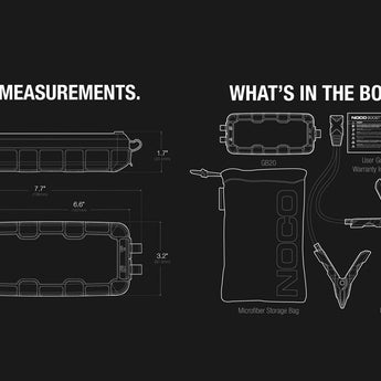NOCO GB20 Boost 12V 500A Jump Starter