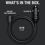 NOCO GBC011 Boost X 65W 12V Car Charger