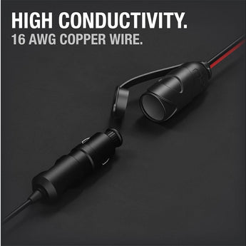 NOCO GC017 12V Plug Socket w/ Clamps