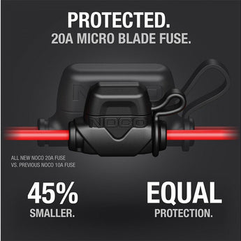 NOCO GC017 12V Plug Socket w/ Clamps