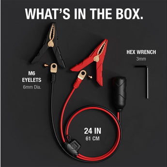 NOCO GC017 12V Plug Socket w/ Clamps