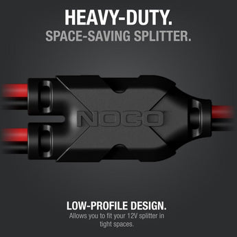 NOCO GC020 12V Plug 2-Way Splitter
