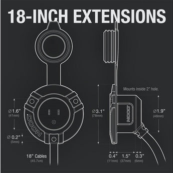 NOCO GCP2 2-Way AC Port Plug