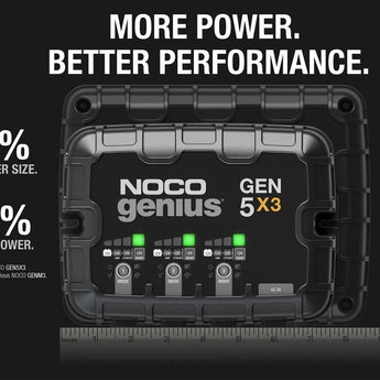NOCO GEN5X3 3-Bank 15A Onboard Battery Charger