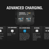 NOCO GENIUS2X2 4A 2-Bank Battery Charger