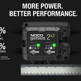 NOCO GENIUS2X2 4A 2-Bank Battery Charger