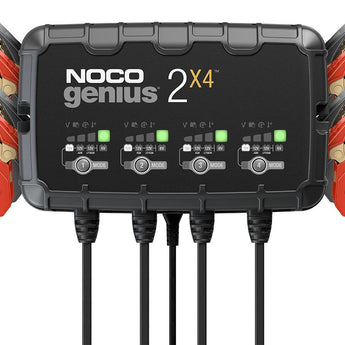 NOCO GENIUS2X4 8A 4-Bank Battery Charger