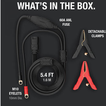 NOCO GPA004 Pro Battery Clamps with Eyelets