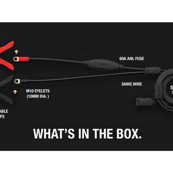 NOCO GPA004 Pro Battery Clamps with Eyelets