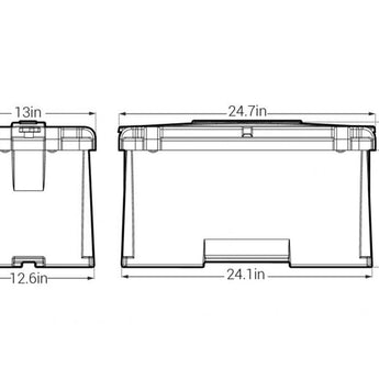 NOCO HM408 4D Battery Box