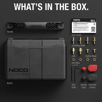 NOCO NLX31 120Ah Group 31 Lithium Battery