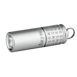 Olight I1R 2 Pro EOS Keychain Twist USB-C Rechargeable Flashlight - Cardinal Directions Edition - Chip Scale LED - 180 Lumens - Uses Built-In 130mAh Battery Pack - North, South, East, West and Center