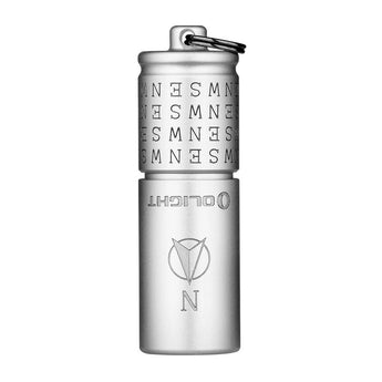 Olight I1R 2 Pro EOS Keychain Twist USB-C Rechargeable Flashlight - Cardinal Directions Edition - Chip Scale LED - 180 Lumens - Uses Built-In 130mAh Battery Pack - North, South, East, West and Center