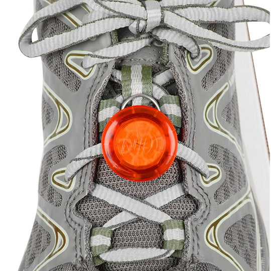 Nite Ize NST ShoeLit LED Shoe Light - White LED - Includes 1 x CR927 - Red (NST-M2-R3)