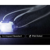 Nitecore NU21 Ultra Lightweight Dual Beam USB-C Rechargeable LED Headlamp - 360 Lumens - Uses Built-in 500mAh Li-ion Battery Pack - White, Black, or Yellow