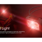 Nitecore NU21 Ultra Lightweight Dual Beam USB-C Rechargeable LED Headlamp - 360 Lumens - Uses Built-in 500mAh Li-ion Battery Pack - White, Black, or Yellow