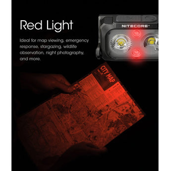 Nitecore NU25 USB-C Rechargeable LED Headlamp - Standard 400L or UL Model