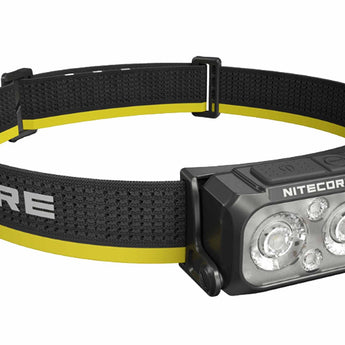 Nitecore NU25 MCT Headlamp 400 Lumens - Includes Built-In Li-Ion Battery Pack - Standard or Ultra-Lightweight Model