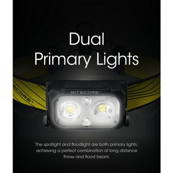 Nitecore NU25 USB-C Rechargeable LED Headlamp - Standard 400L or UL Model