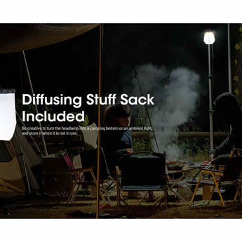 Nitecore NU25 MCT Headlamp 400 Lumens - Includes Built-In Li-Ion Battery Pack - Standard or Ultra-Lightweight Model