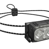 Nitecore NU25 MCT Headlamp 400 Lumens - Includes Built-In Li-Ion Battery Pack - Standard or Ultra-Lightweight Model