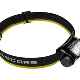 Nitecore NU43 USB-C Rechargeable Lightweight LED Headlamp - 1400 Lumens - Uses Built-in 3.6V 3400mAh Li-ion Battery Pack