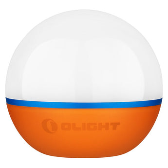 Olight Obulb Plus Rechargeable LED Lantern - 300 Lumens - Uses Built-in 2000mAh Li-ion Battery Pack - Black, Orange, or White
