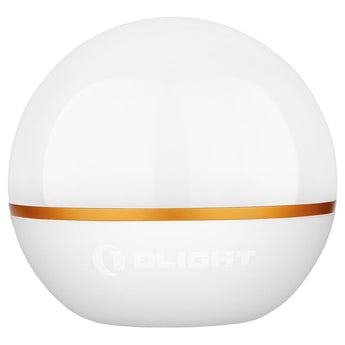 Olight Obulb Plus Rechargeable LED Lantern - 300 Lumens - Uses Built-in 2000mAh Li-ion Battery Pack - Black, Orange, or White