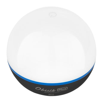 Olight Obulb Plus Rechargeable LED Lantern - 300 Lumens - Uses Built-in 2000mAh Li-ion Battery Pack - Black, Orange, or White