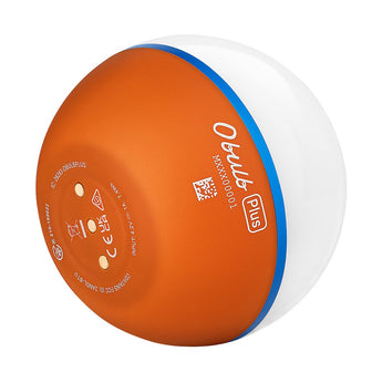 Olight Obulb Plus Rechargeable LED Lantern - 300 Lumens - Uses Built-in 2000mAh Li-ion Battery Pack - Black, Orange, or White