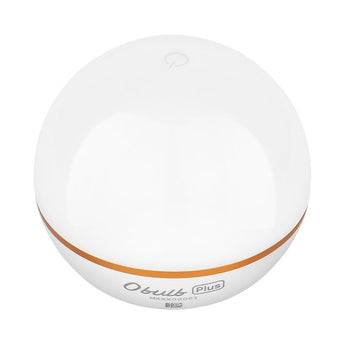 Olight Obulb Plus Rechargeable LED Lantern - 300 Lumens - Uses Built-in 2000mAh Li-ion Battery Pack - Black, Orange, or White