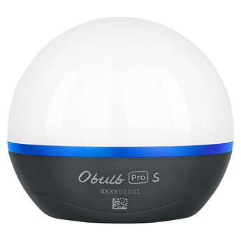 Olight Obulb Pro S Rechargeable LED Lantern - 240 Lumens - Uses Built-in 1650mAh Li-ion Battery Pack - With or Without Charging Cable - Black, OD Green, Orange, Gray, Blue, or Red