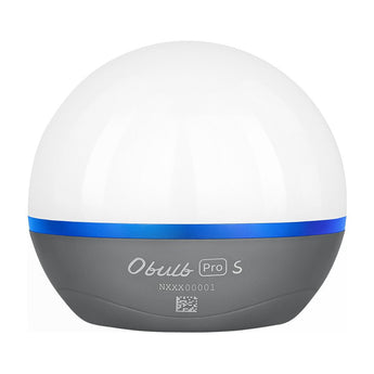 Olight Obulb Pro S Rechargeable LED Lantern - 240 Lumens - Uses Built-in 1650mAh Li-ion Battery Pack - With or Without Charging Cable - Black, OD Green, Orange, Gray, Blue, or Red