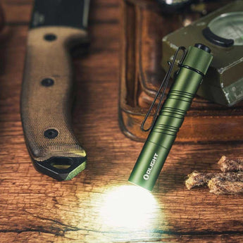 Olight I3T 2 EOS LED Flashlight - 200 Lumens - Includes 1 x AAA - Black, Dragon & Phoenix, Sweet Pink, or OD Green