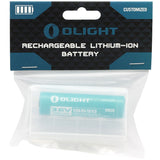 Olight ORB-186C35 18650 3500mAh 3.6V Protected Lithium Ion (Li-ion) Customized Battery for the Baton Pro, Perun, Warrior Mini, Warrior Mini 2, and Warrior Mini 3