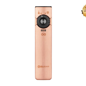 Olight Arkfeld LED Flashlight - 1000 Lumens - 6500K Cool White or 5000K Neutral White - Green Laser - Black and Additional Colors